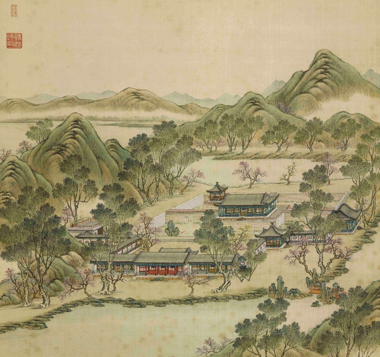 國(guó)畫：傾世絕美圓明園比你想像的更美《一》