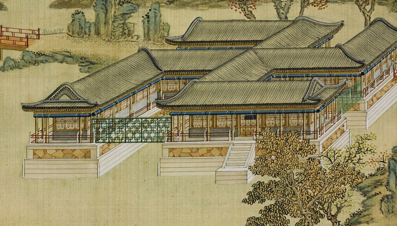 國畫：傾世絕美圓明園比你想像的更美《一》