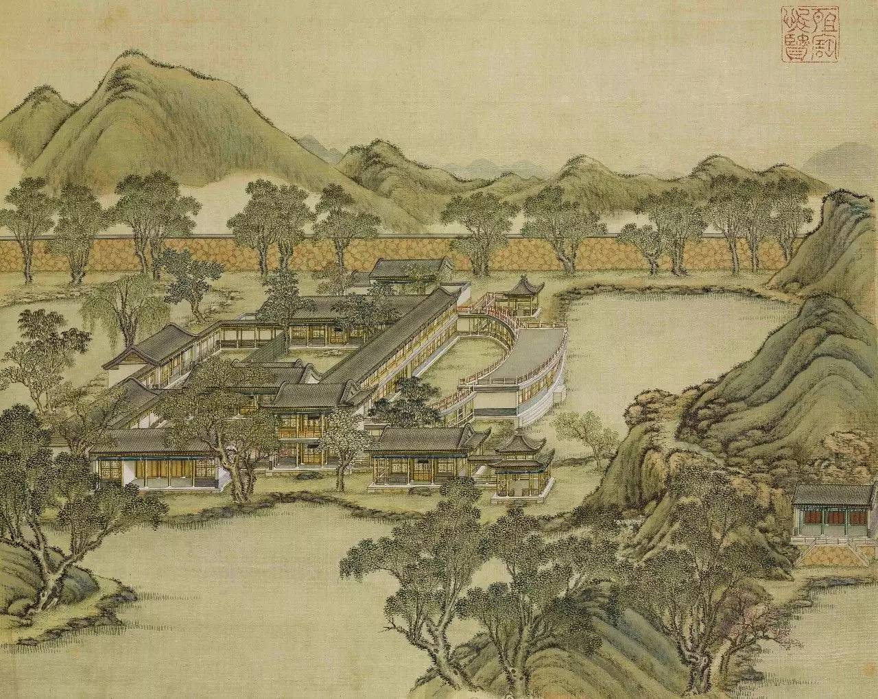 國(guó)畫(huà)：傾世絕美圓明園比你想像的更美《一》