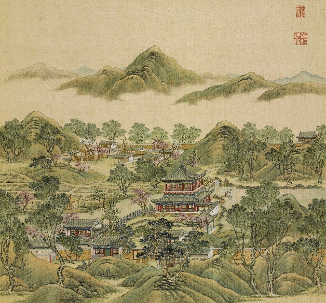 國(guó)畫(huà)：傾世絕美圓明園比你想像的更美《二》