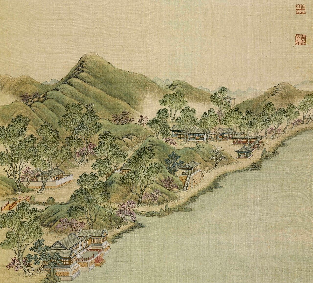 國畫：傾世絕美圓明園比你想像的更美《二》