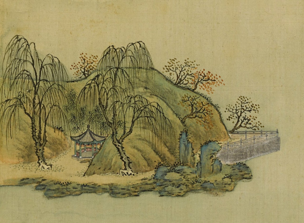 國畫：傾世絕美圓明園比你想像的更美《二》