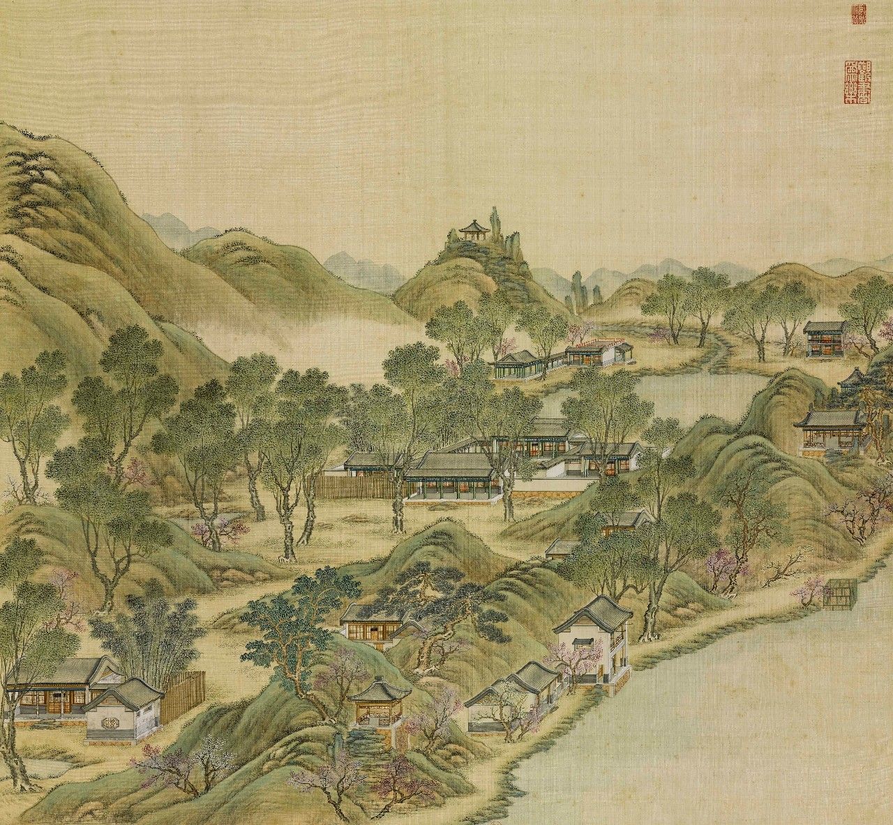 國畫：傾世絕美圓明園比你想像的更美《二》