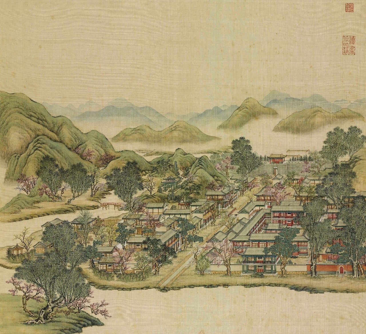 國畫：傾世絕美圓明園比你想像的更美《二》