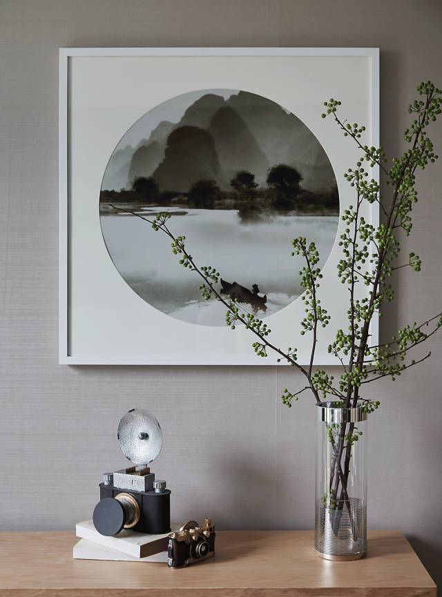 新中式玄關(guān)，推開門就讓人驚艷到心!