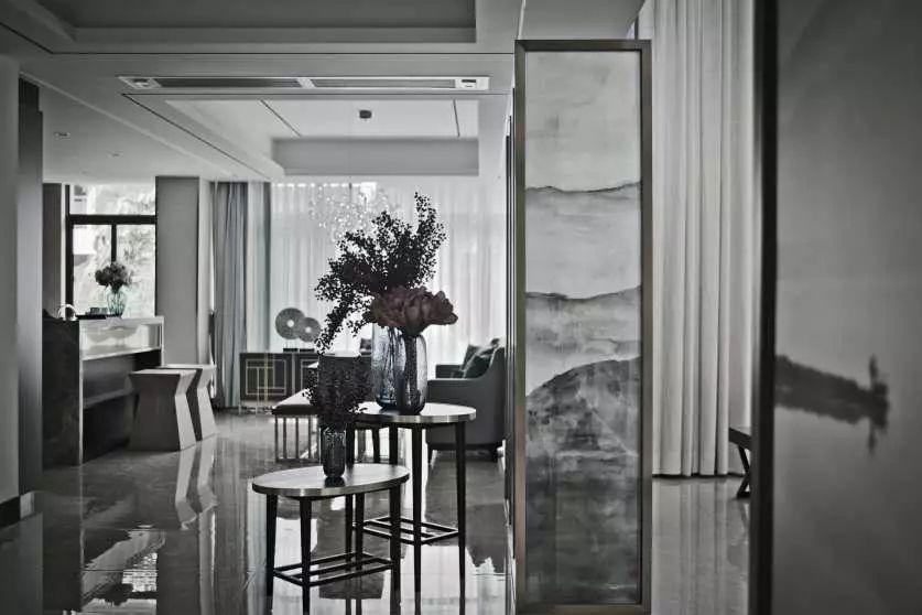 新中式玄關(guān)，推開門就讓人驚艷到心!