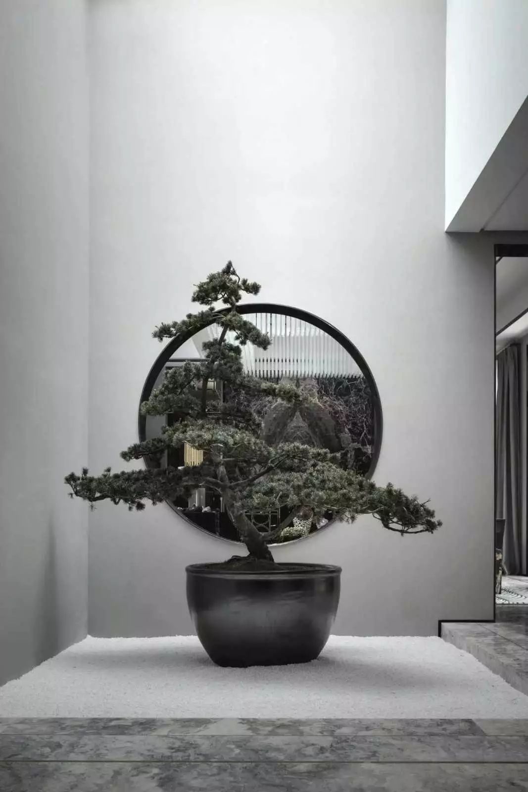 新中式玄關(guān)，推開門就讓人驚艷到心!