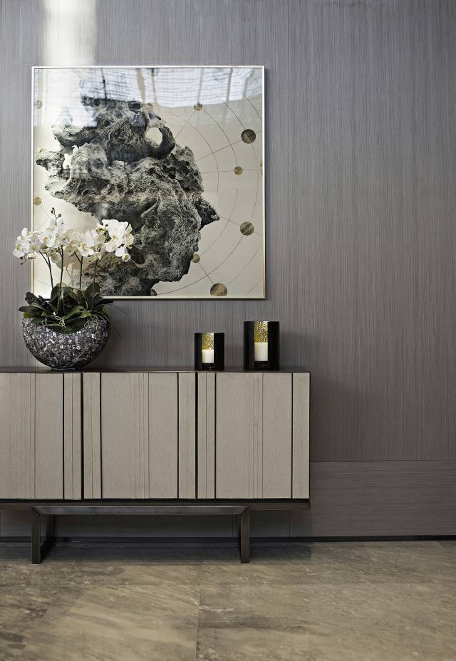 新中式玄關(guān)，推開門就讓人驚艷到心!