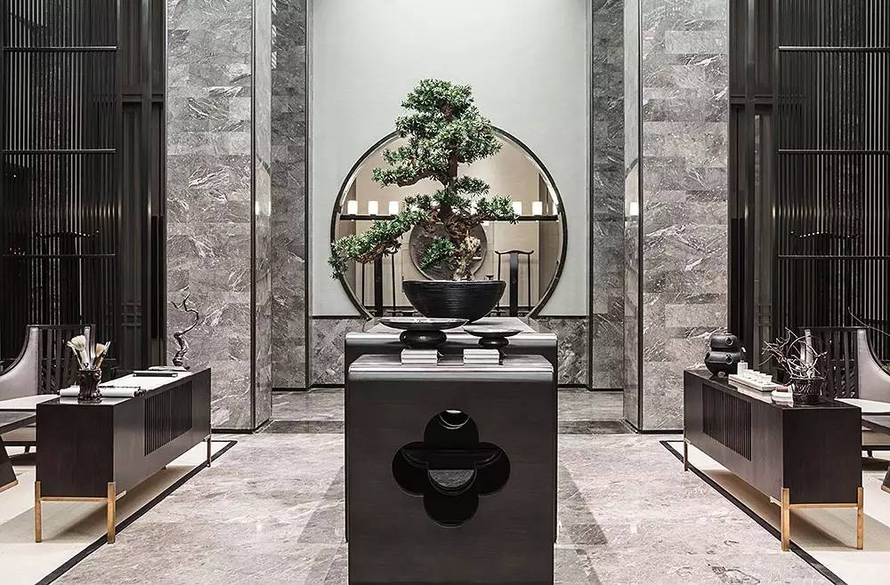 新中式玄關(guān)，推開門就讓人驚艷到心!