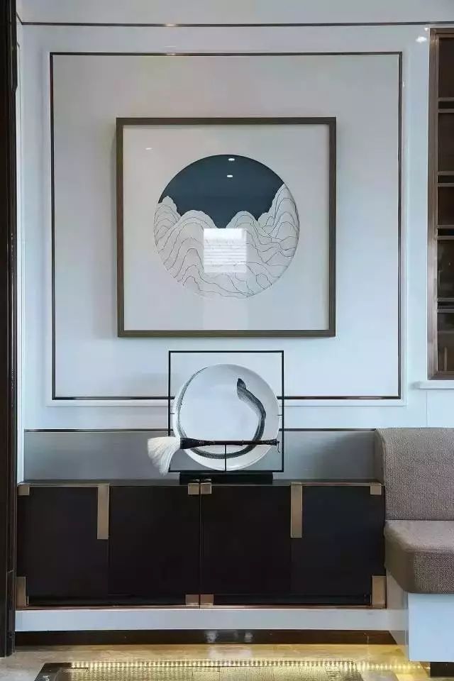 新中式玄關(guān)，推開門就讓人驚艷到心!