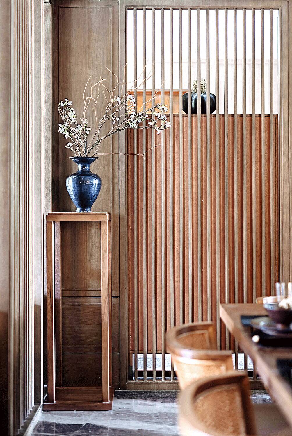 新中式玄關(guān)，推開門就讓人驚艷到心!