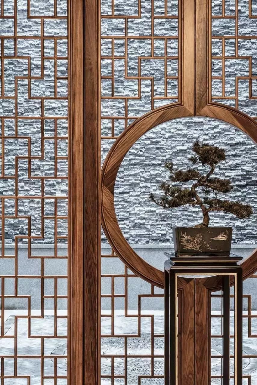 新中式玄關(guān)，推開門就讓人驚艷到心!