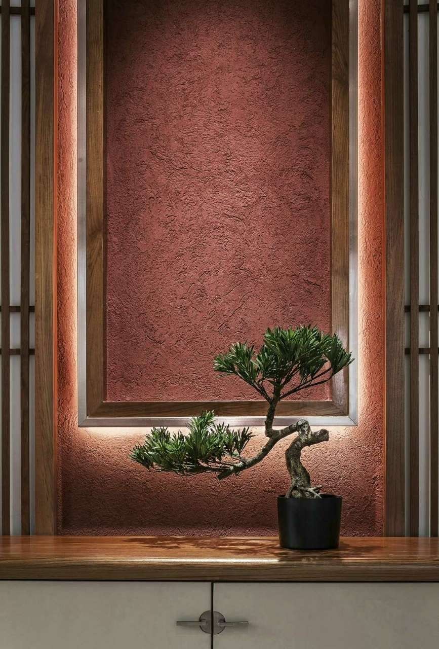 新中式玄關(guān)，推開(kāi)門(mén)就讓人驚艷到心!