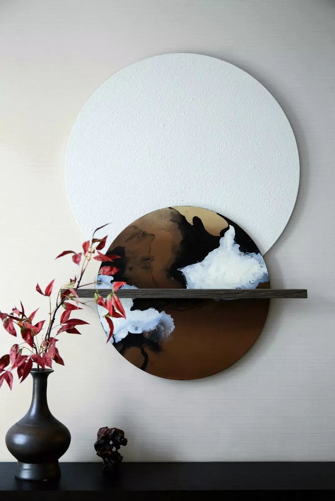 新中式玄關(guān)，推開(kāi)門(mén)就讓人驚艷到心!