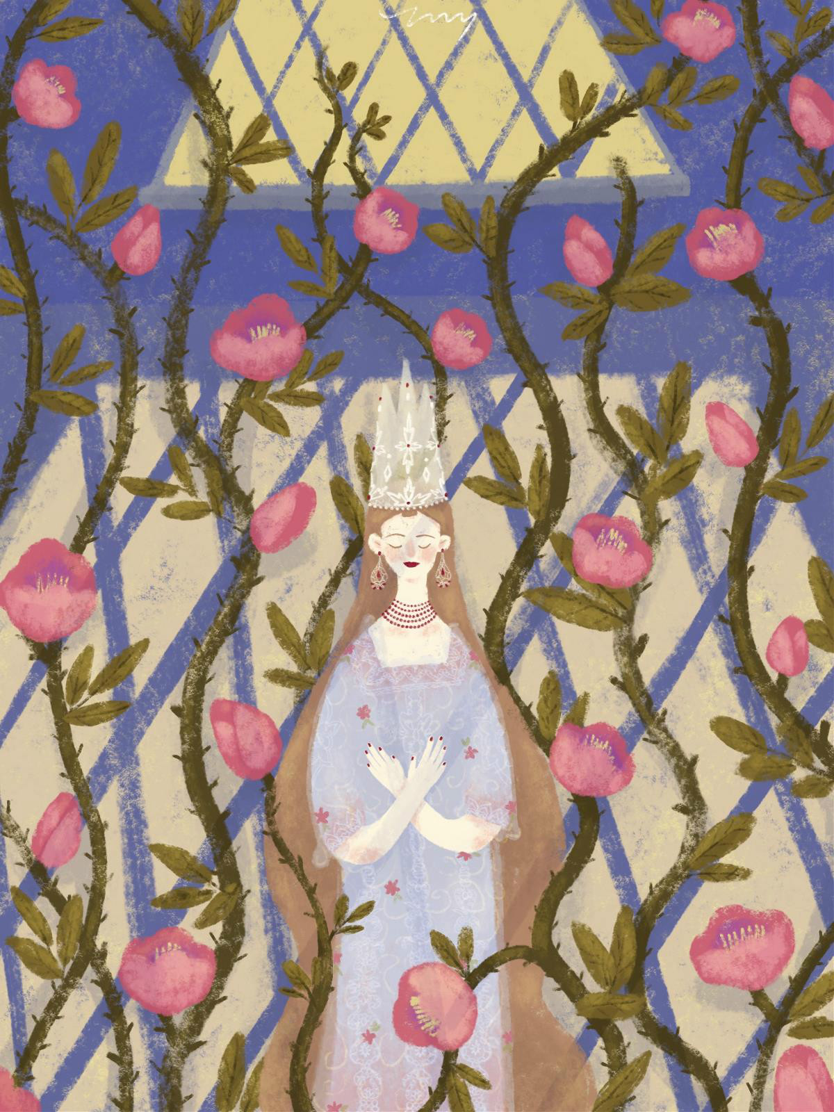 夢幻童話公主插畫欣賞