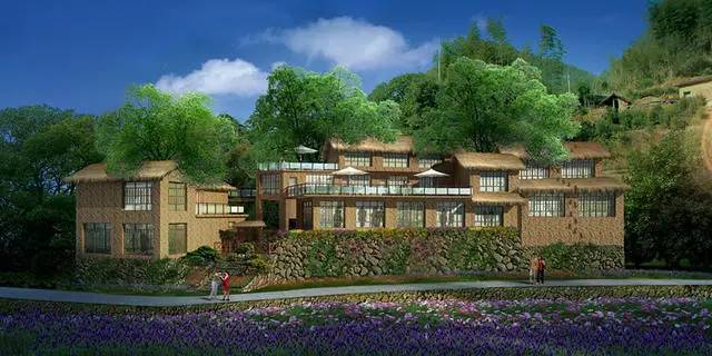 螞蟻尚墅，在山谷的花田美舍里生活