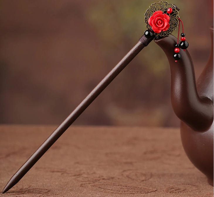 復古匠心啟航閱讀古典簪子新娘頭飾