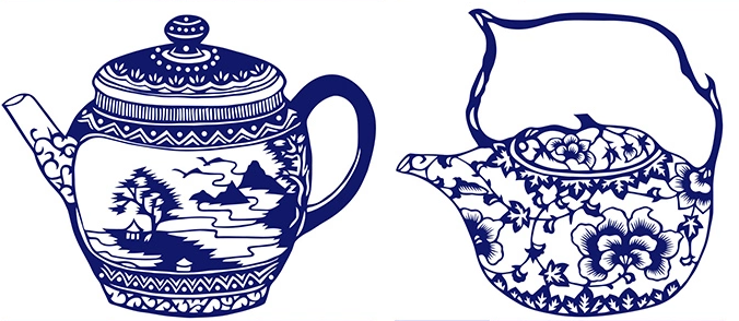 15款古典匠心啟航閱讀青花瓷圖案剪紙藝術(shù)