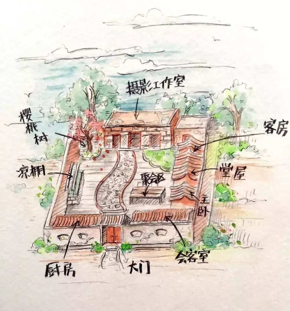 桃花源，有花為伴有茶糊口每一天都是美好光陰