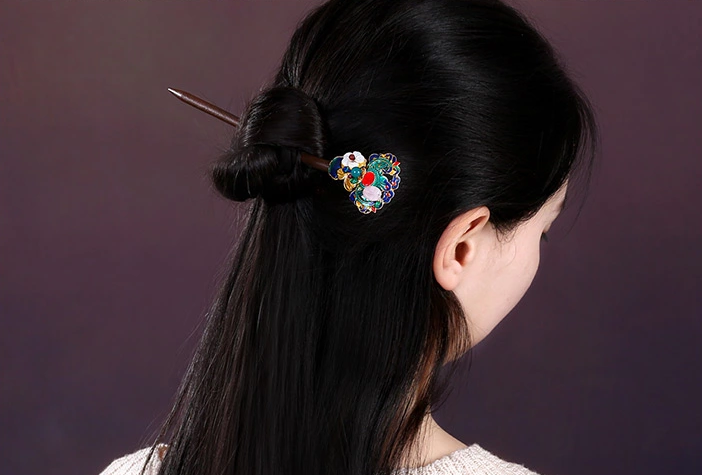 古典簪子頭飾民族風(fēng)精致盤(pán)發(fā)頭飾