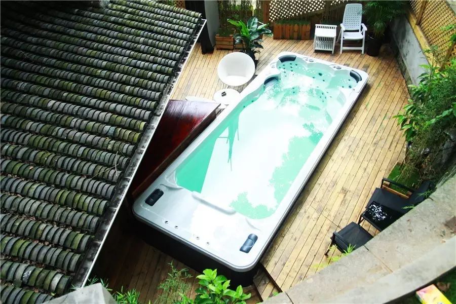 杭州·若白雅苑，擁有無邊泳池「最好泡民宿」