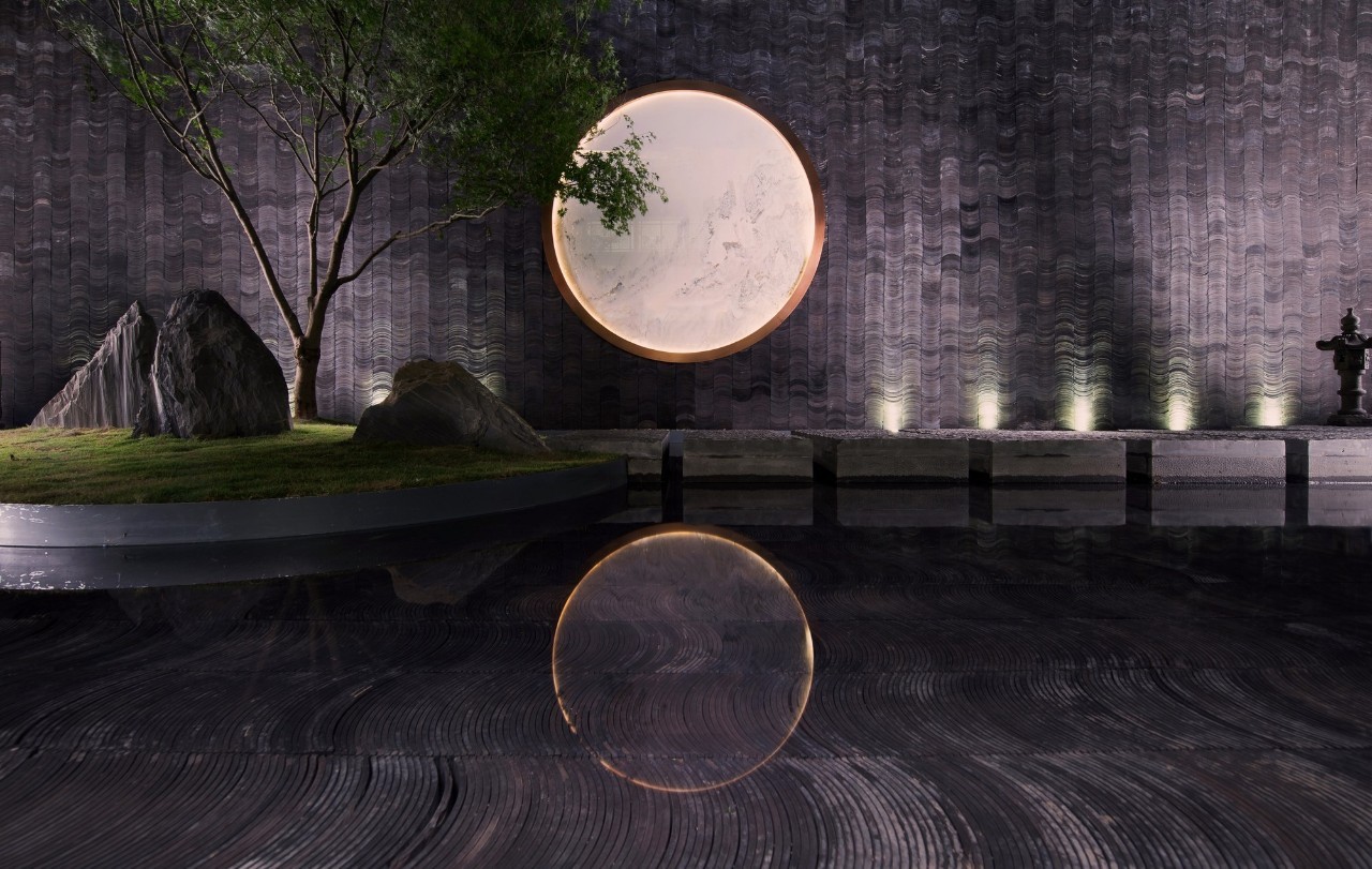 水墨中式，“游園驚夢”裝修設計