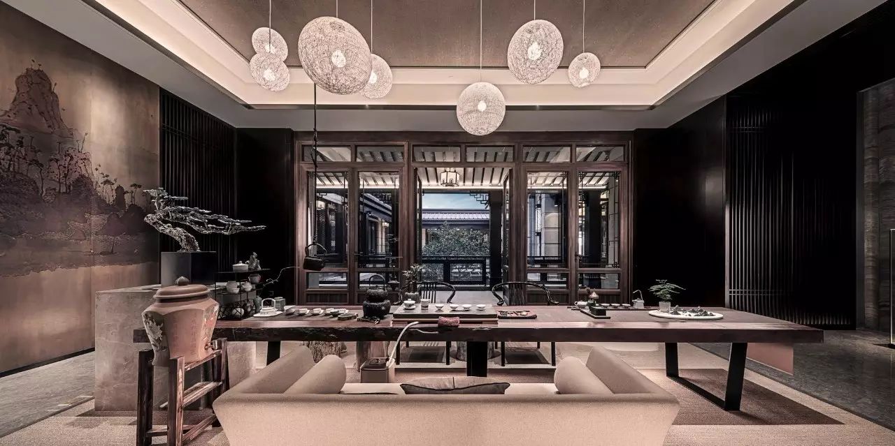 水墨中式，“游園驚夢”裝修設(shè)計(jì)