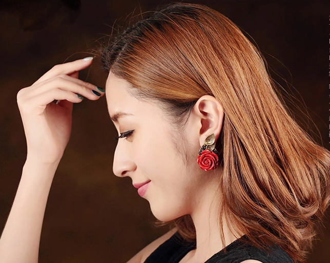 瑰覓匠心啟航閱讀時尚耳釘首飾