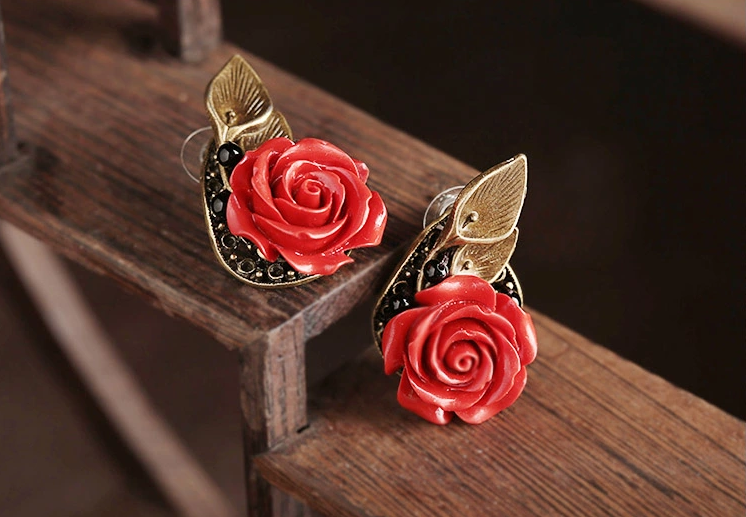 瑰覓匠心啟航閱讀時尚耳釘首飾