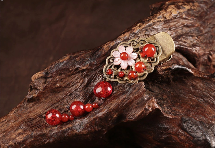 紅芳匠心啟航閱讀時(shí)尚優(yōu)雅發(fā)夾頭飾