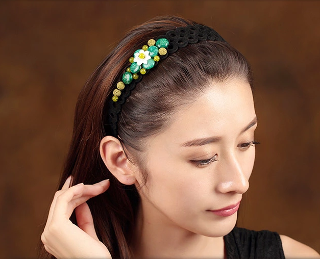 青檸悠悠花開時尚匠心啟航閱讀發(fā)箍發(fā)卡頭飾