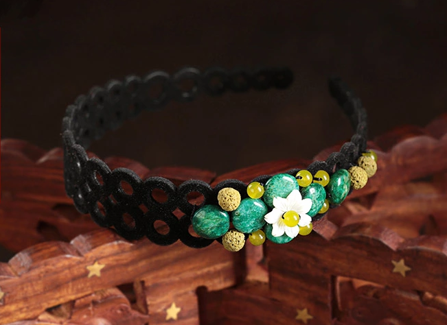 青檸悠悠花開時尚匠心啟航閱讀發(fā)箍發(fā)卡頭飾