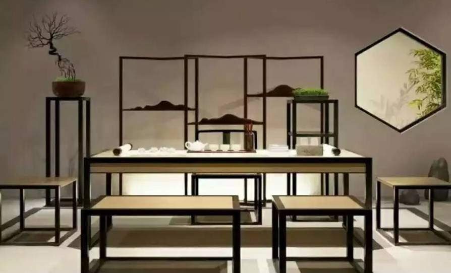 當(dāng)新中式書(shū)房遇上茶室