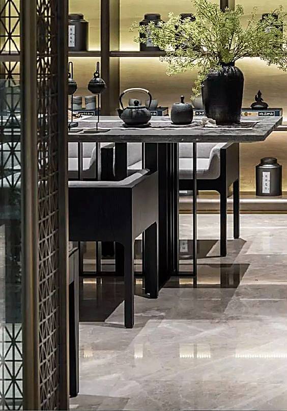 當新中式書房遇上茶室