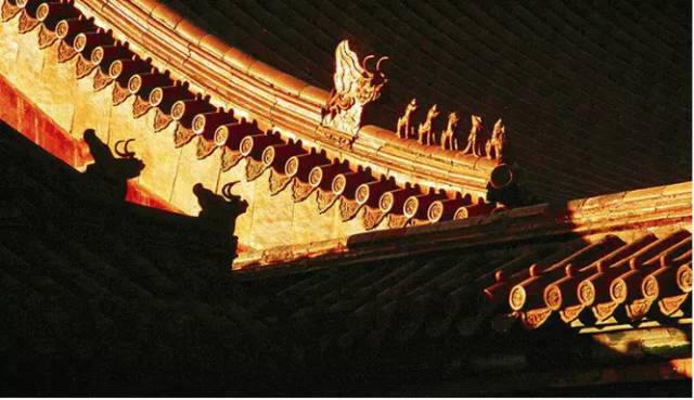 古建筑，一片瓦，遮風擋雨