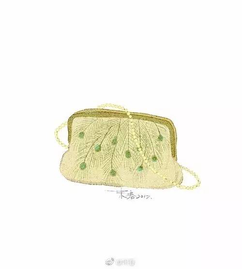 獨(dú)特中國(guó)美，最美插畫(huà)，膚如凝脂珠圓玉潤(rùn)民國(guó)