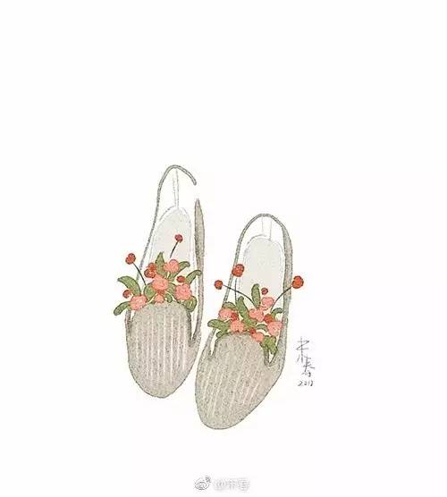 獨特中國美，最美插畫，膚如凝脂珠圓玉潤民國