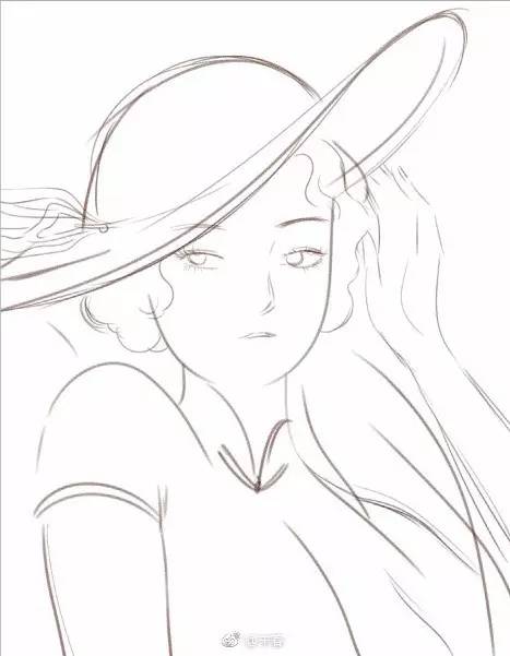 獨特中國美，最美插畫，膚如凝脂珠圓玉潤民國