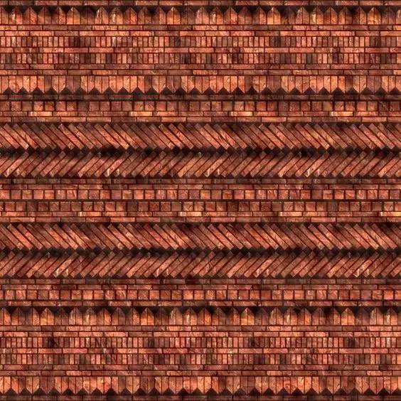 紅磚的建筑藝術(shù)，每一張紅磚墻都可以拿去做紅