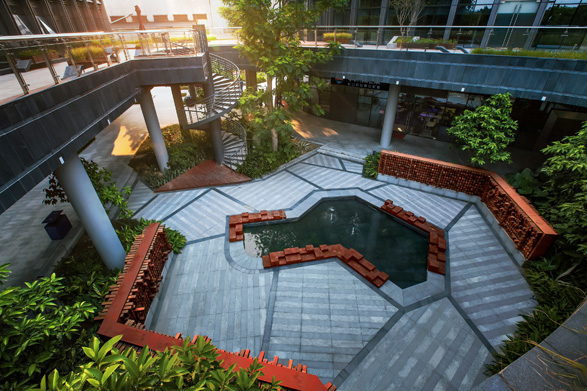 紅磚的建筑藝術(shù)，每一張紅磚墻都可以拿去做紅