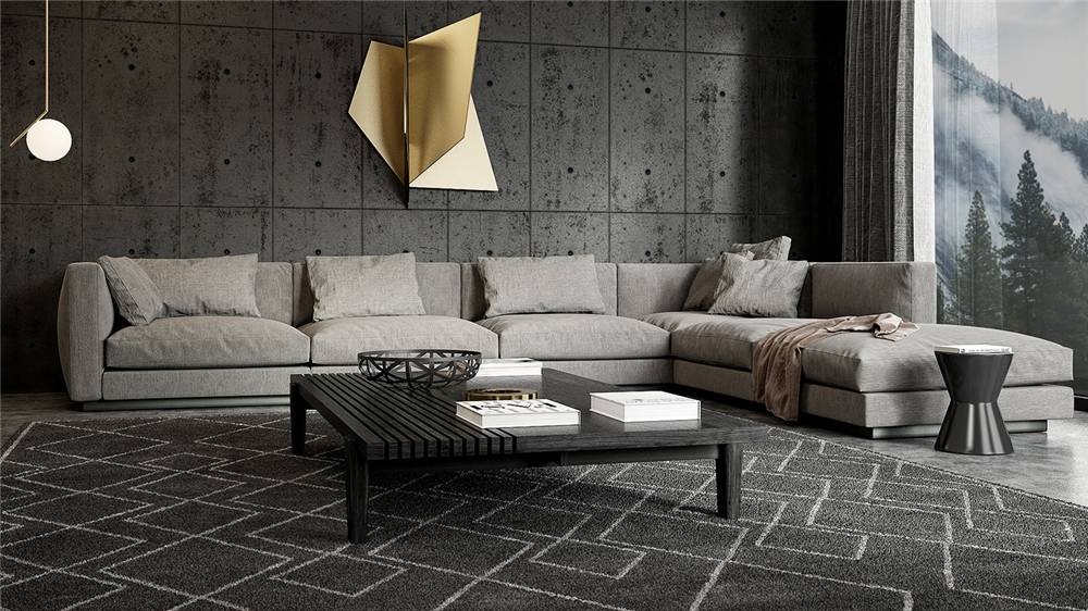 水泥毛坯房遇到中式禪意，最原生態(tài)的高級(jí)灰典