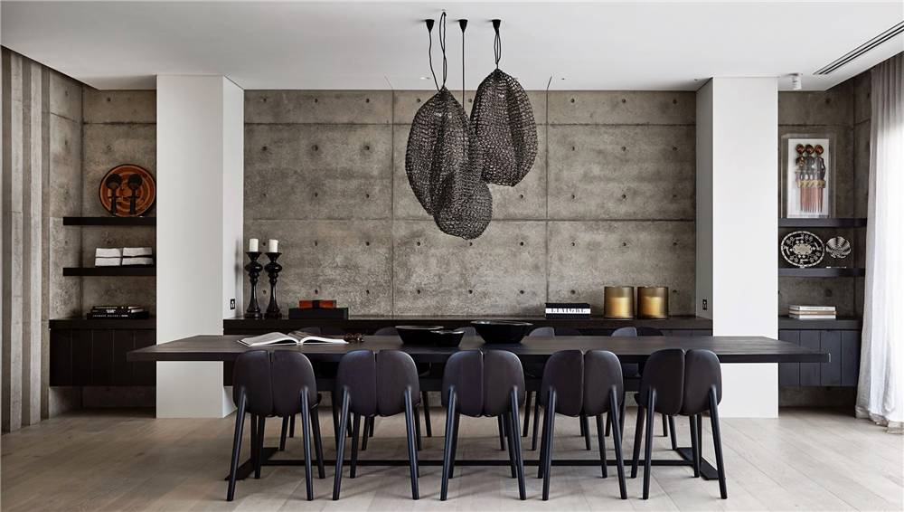 水泥毛坯房遇到中式禪意，最原生態(tài)的高級(jí)灰典