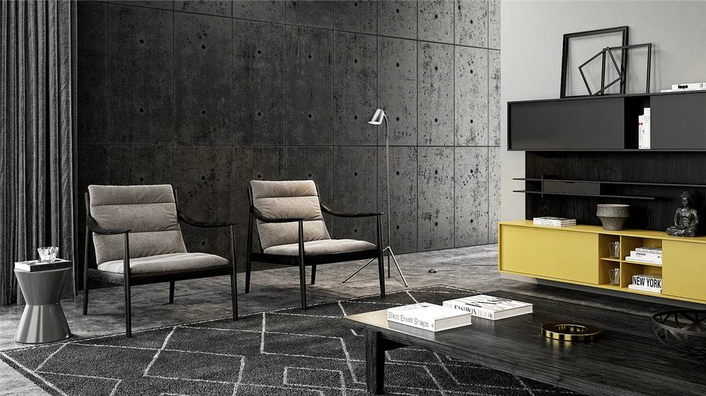 水泥毛坯房遇到中式禪意，最原生態(tài)的高級(jí)灰典