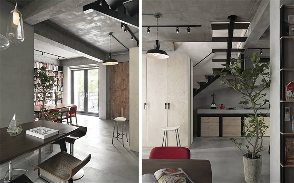 水泥毛坯房遇到中式禪意，最原生態(tài)的高級(jí)灰典