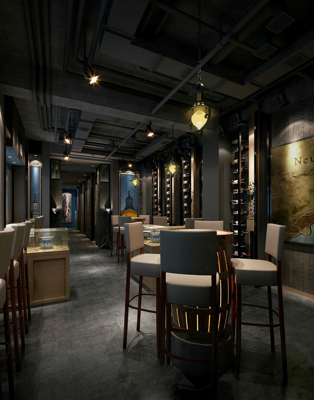 超有格調(diào)的新中式咖啡廳設(shè)計