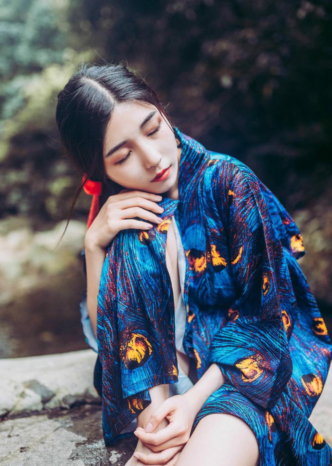 高貴冷艷的古裝女子攝影