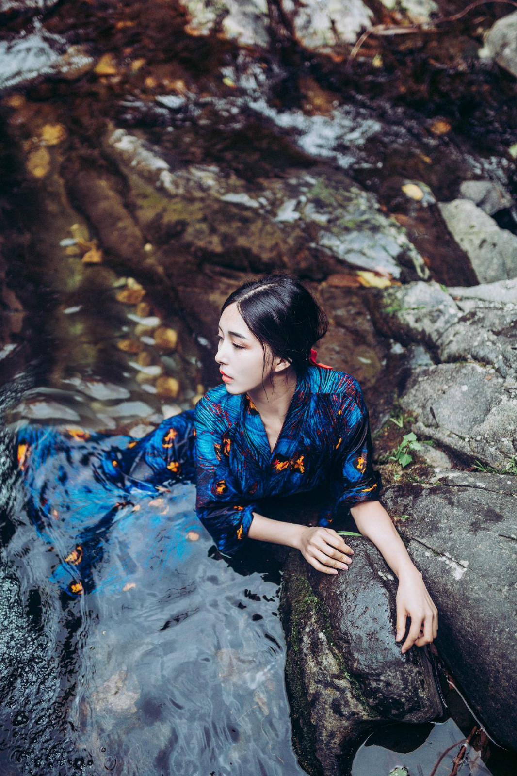 高貴冷艷的古裝女子攝影