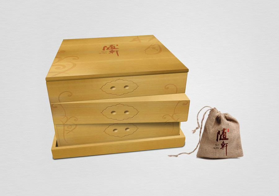 中國文化元素月餅包裝設計