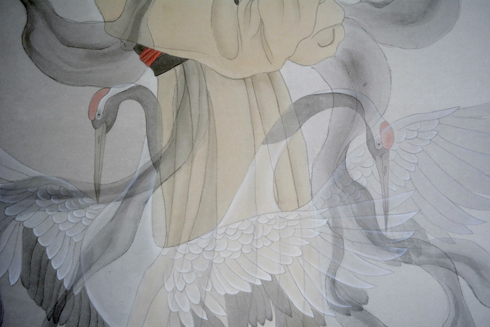 超細致的鶴舞插畫欣賞