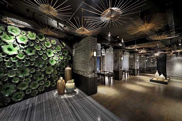 簡(jiǎn)約時(shí)尚的東方美，意境餐廳設(shè)計(jì)